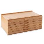 6 Drawer Wooden Artist Storage Box for Supplies