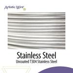 28 Gauge Stainless Steel Craft Wire, 15 Yards