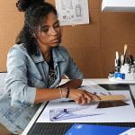 ALVIN Mini Dusting Brush - 100% Horsehair, 10 Inches