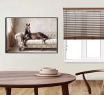 Rustic Horse Canvas Wall Art for Home Decor