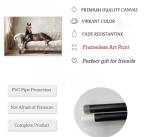 Rustic Horse Canvas Wall Art for Home Decor