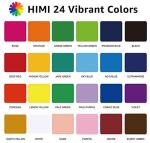 HIMI 24-Color Gouache Paint Set with Brushes