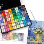 HIMI 112-Color Gouache Paint Set with Case
