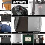 Travel-Ready Water-Resistant Rolltop Backpack for Everyone