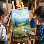 14-Pack Blank Stretched Painting Canvases