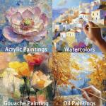 36"x20' Cotton Canvas Roll for Artists