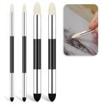 4-Pack Dual Tip Art Blending Sponge Pens