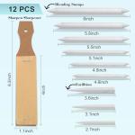 12 Pcs Blending Stumps and Tortillions Set