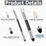 Dual Tip Blending Sponge Pen Set for Artists