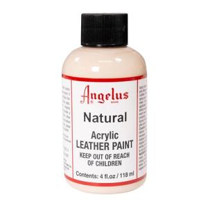 Angelus Natural Acrylic Leather Paint 4 Fl Oz