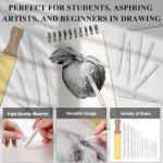 Aenir Blending Stumps Set with Sharpener - 13 Pieces