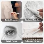 Aenir Blending Stumps Set with Sharpener - 13 Pieces