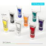 MEEDEN Heavy Body Acrylic Paint Set - 24 Colors