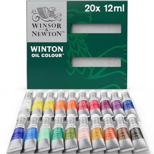Winsor & Newton Winton Oil Paint Set - 20 Tubes