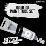 Titanium White Oil Paint - 2 Extra-Large Tubes