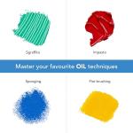 Castle Art Supplies 24 Oil Paint Set in Box