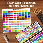 ARTISTRO 100 Colors Watercolor Paint Set