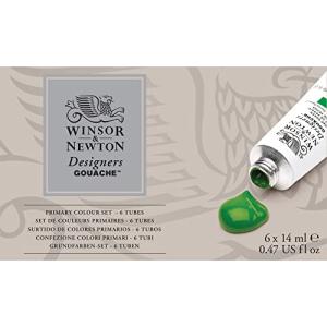 Winsor & Newton Designers' Gouache Primary Color Set