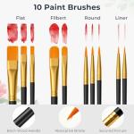 Nicpro 36 Color Watercolor Paint Set for Adults