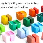 HIMI 112-Color Gouache Paint Set in Case