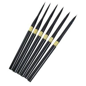 6-Piece Paint by Numbers Kit for Adults