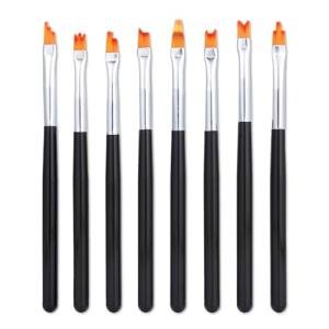 8 Pcs Professional Paint Brush Set for Artists
