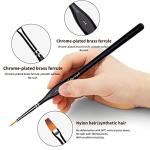 Golden Maple 15PC Miniature Detail Paint Brushes Set