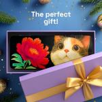 50 Color Watercolor Paint Set with Palette and Brush