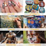 Golden Maple 15PC Miniature Detail Paint Brushes Set