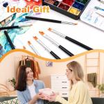 8 Pcs Professional Paint Brush Set for Artists