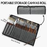 25-Piece Professional Paint Brush Set