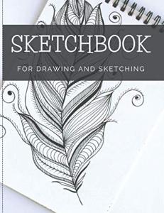 Blank Sketchbook for Drawing - 100 Pages