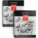 ARTEZA 9x12 Sketch Book 2-Pack - 200 Sheets