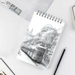 Crehatos Small Spiral Sketch Book, 2 Pack