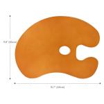 MEEDEN Ergonomic Wooden Painting Palette with Thumb Hole