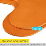 MEEDEN Ergonomic Wooden Painting Palette with Thumb Hole