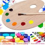 Tamaki Wooden Paint Palette for Acrylic Painting