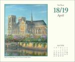 Thomas Kinkade Studios 2026 Art Calendar
