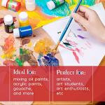 Mr. Pen 2-Pack Wooden Oil Paint Palettes