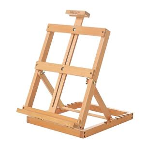 MEEDEN Heavy-Duty H-Frame Wooden Table Easel