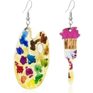 Bohemian Double-Sided Paint Brush Earrings