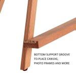 Beechwood Tabletop Easel for Painting and Display