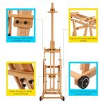 MEEDEN Adjustable H-Frame Studio Easel for All Media