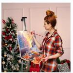 Adjustable Aluminum Art Easel Stand for Painting