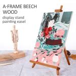 Beechwood Tabletop Easel for Painting and Display