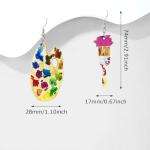 Bohemian Double-Sided Paint Brush Earrings