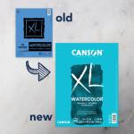 Canson XL Watercolor Pad, 30 Sheets, 9x12 inch