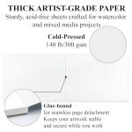 Watercolor Paper Pad 9x12” 300 GSM - 16 Sheets