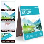 Hapikalor 9"x12" Watercolor Paper Pad, 140lb