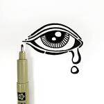 Sakura Pigma Micron Pens - Black Ink, 6 Pack